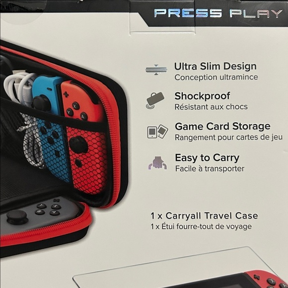 Press play carryal gamer travel set for nintendo switch - Picture 7 of 8